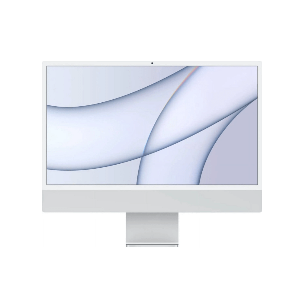 2021 iMac 24" (8gb - 256gb - M1)( 2 USB-C Ports + KeyBoard + Mouse) - Silver