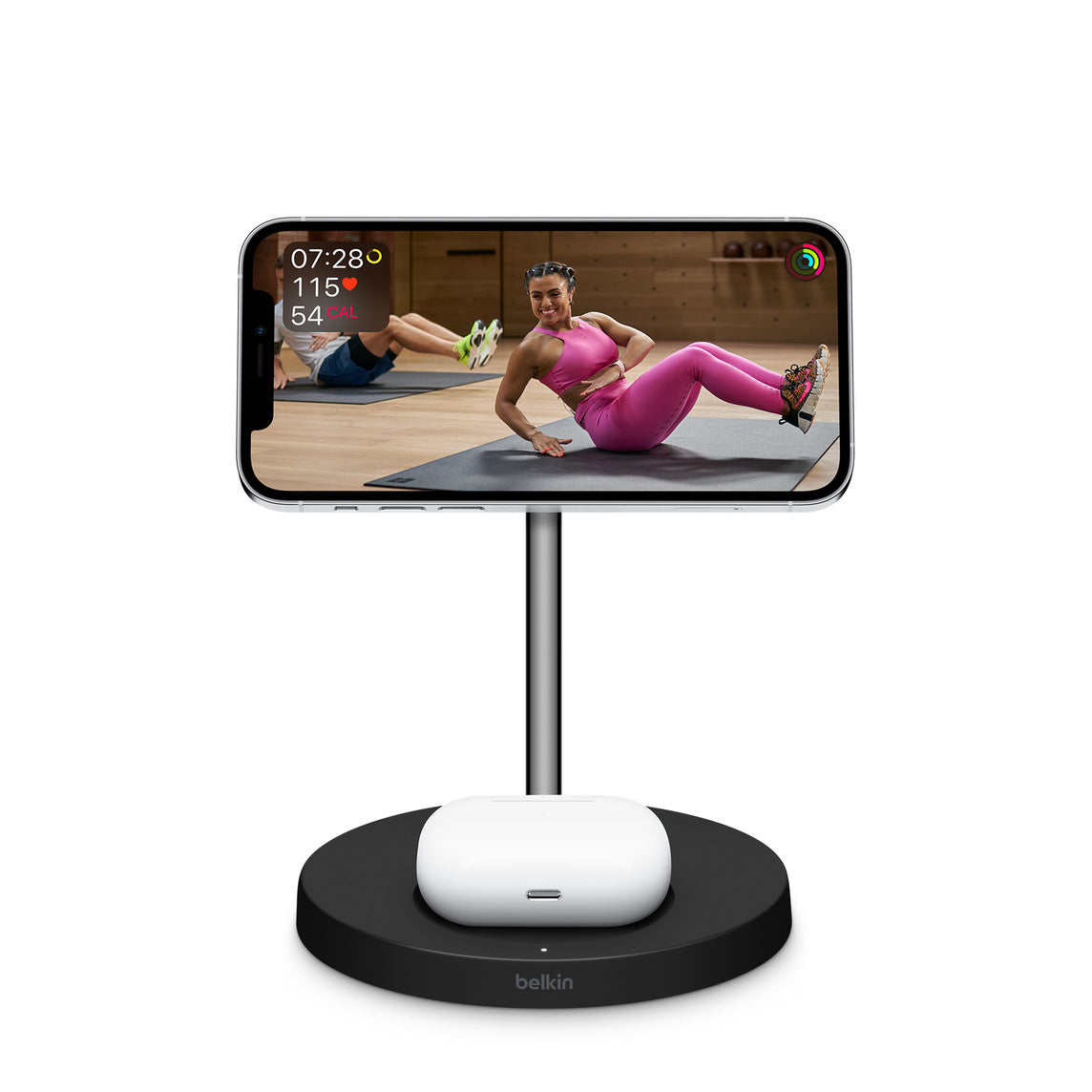 Belkin BOOST CHARGE™ PRO 2-in-1 Wireless Charger Stand with