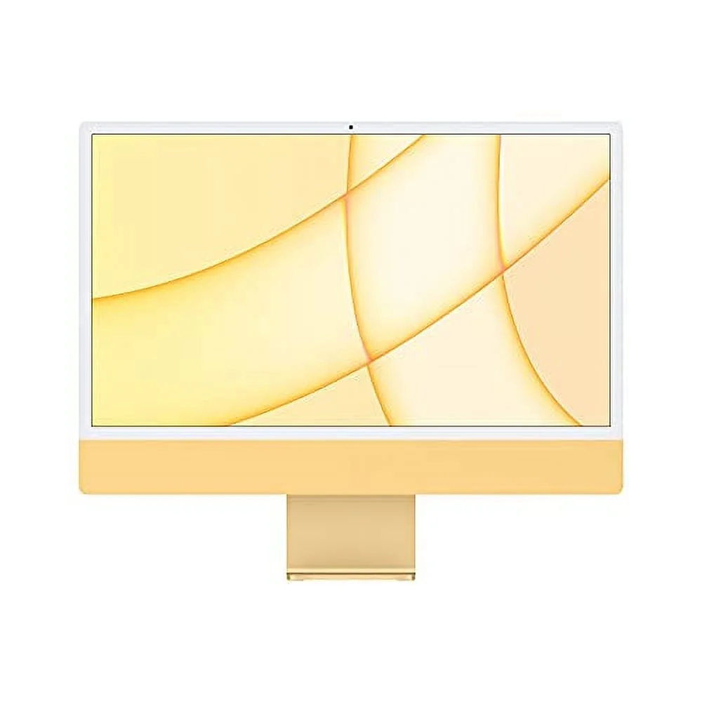 2021 iMac 24" (8gb - 256gb - M1)(4 USB-C Ports + Touch ID KeyBoard + Mouse) - Yellow